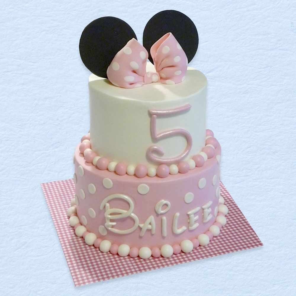 Minnie Ribbon Cake | French Bakery Dubai