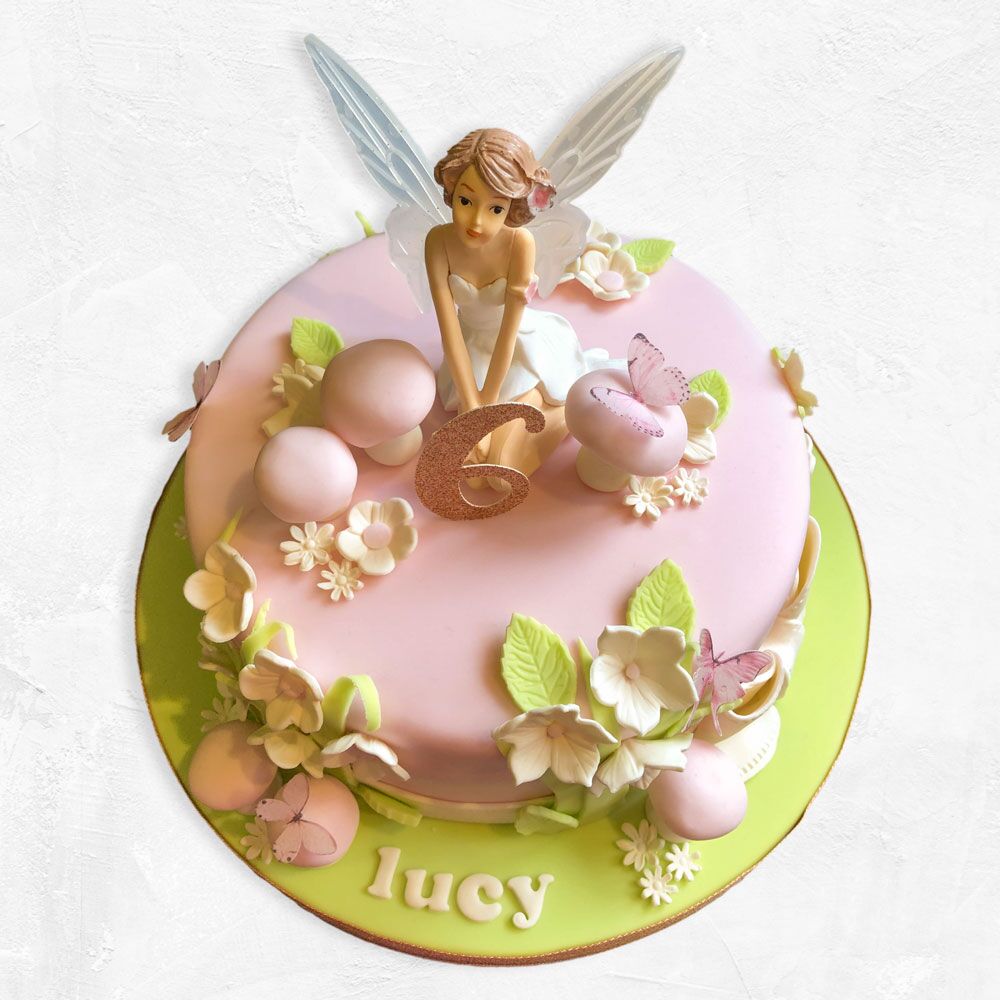 Pink Fairy Cake | French Bakery Dubai